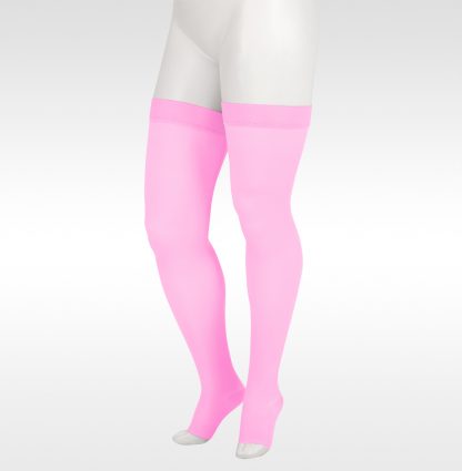 Juzo Soft Thigh Highs with Silicone Band Trend Colors 15-20mmHg